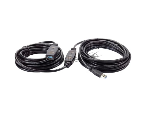 Кабель-адаптер USB3.0-repeater Aopen, удлинительный активный <Am-->Af> 10м