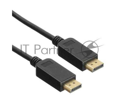 Кабель аудио-видео Buro ver 1.4 DisplayPort (m)/DisplayPort (m) 1.5м. черный (BHP-DPP-1.4-1.5)