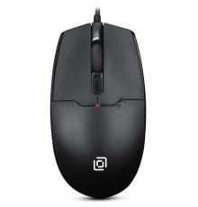 Мышь проводная Oklick 147M черный, 1600 dpi, USB, кнопки - 3