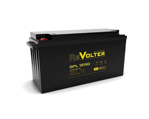 [акб] Revolter Аккумулятор GPL 12150 (12B/150Ач)