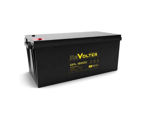 [акб] Revolter Аккумулятор GPL 12200 (12B/200Ач)