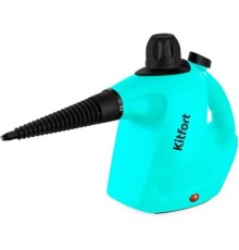 Пароочиститель ручной Kitfort КТ-9138-2 1050Вт черный/зеленый