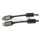 Кабель аудио-видео Buro HDMI (m)/HDMI (m) 1м. феррит.кольца Позолоченные контакты черный (BHP-HDMI-2.1-1G)