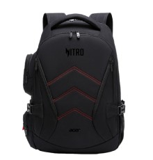 Acer Nitro OBG313 [ZL.BAGEE.00G] черный/красный полиэстер Рюкзак для ноутбука 15.6