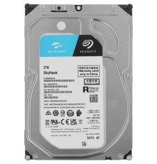 2TB Seagate Skyhawk (ST2000VX016) {Serial ATA III, 5400 rpm, 256mb, для видеонаблюдения}