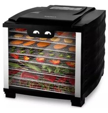 Сушка для фруктов и овощей Kitfort КТ-1921 9под. 800Вт черный