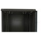 Шкаф настенный Hyperline TWB-0966-SR-RAL9004 19-дюймовый (19