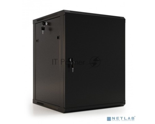 Шкаф настенный Hyperline TWB-0966-SR-RAL9004 19-дюймовый (19