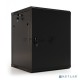 Шкаф настенный Hyperline TWB-0966-SR-RAL9004 19-дюймовый (19