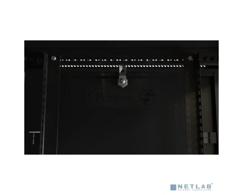 Шкаф настенный Hyperline TWB-0966-SR-RAL9004 19-дюймовый (19