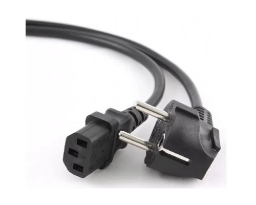 [кабели] Кабель питания Cablexpert Schuko-C13, 3х0.5мм2, 6А, с заземлением, 1.8м, черный, [PC-186-1-2]