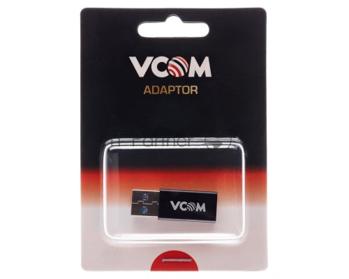 Адаптер VCOM USB3.0 TypeC (F) <-->USB3.0 (M) <CA436M>