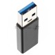 Адаптер VCOM USB3.0 TypeC (F) <-->USB3.0 (M) <CA436M>
