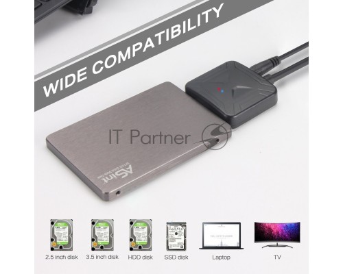Кабель-адаптер USB3.0 ---SATA III 2.5/3,5