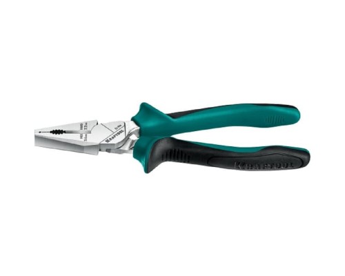 [Клещи ] KRAFTOOL  KraftMax, 180 мм, комбинированные плоскогубцы с эксцентриковым шарниром  [22011-1-18_z01]