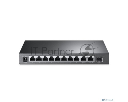 Настольный коммутатор TP-Link TL-SG1210MP 10-портовый гигабитный на 8 портов PoE+