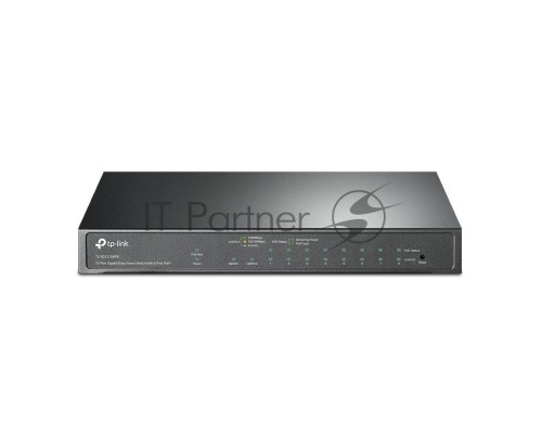 Настольный коммутатор TP-Link TL-SG1210MP 10-портовый гигабитный на 8 портов PoE+