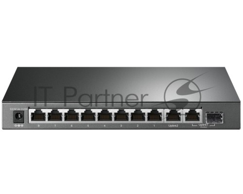 Настольный коммутатор TP-Link TL-SG1210MP 10-портовый гигабитный на 8 портов PoE+