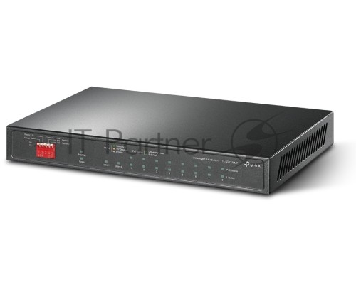 Настольный коммутатор TP-Link TL-SG1210MP 10-портовый гигабитный на 8 портов PoE+