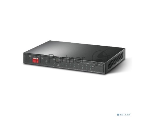 Настольный коммутатор TP-Link TL-SG1210MP 10-портовый гигабитный на 8 портов PoE+