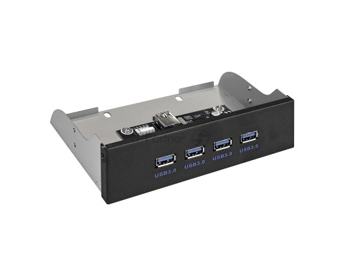 Планка USB на переднюю панель ExeGate EX289290RUS U5H-625, 5,25