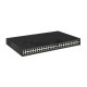 Коммутатор OSNOVO SW-64822(700W) 48 портовый PoE коммутатор, 48*10/100 Base-T PoE, 2*GE Combo Uplink, PoE на порт до 30W, суммарная мощность PoE до 700W