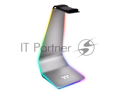 Подставка для полноразмерных наушников или игровой гарнитуры Thermaltake Argent HS1 RGB/HS1 Headset Stand/Space Grey/Aluminum/RGB/USB 3.0 x 2/Audio 3.5 x 1/SW Control GEA-HS1-THSSIL-01 Подставка для полноразмерных наушников или игровой гарнитуры Thermaltake Argent HS1 RGB/HS1 Headset Stand/Space Grey/Aluminum/RGB/USB 3.0 x 2/Audio 3.5 x 1/SW Control GEA-HS1-THSSIL-01