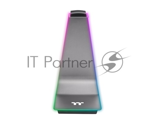 Подставка для полноразмерных наушников или игровой гарнитуры Thermaltake Argent HS1 RGB/HS1 Headset Stand/Space Grey/Aluminum/RGB/USB 3.0 x 2/Audio 3.5 x 1/SW Control GEA-HS1-THSSIL-01 Подставка для полноразмерных наушников или игровой гарнитуры Thermaltake Argent HS1 RGB/HS1 Headset Stand/Space Grey/Aluminum/RGB/USB 3.0 x 2/Audio 3.5 x 1/SW Control GEA-HS1-THSSIL-01