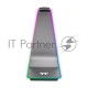 Подставка для полноразмерных наушников или игровой гарнитуры Thermaltake Argent HS1 RGB/HS1 Headset Stand/Space Grey/Aluminum/RGB/USB 3.0 x 2/Audio 3.5 x 1/SW Control GEA-HS1-THSSIL-01