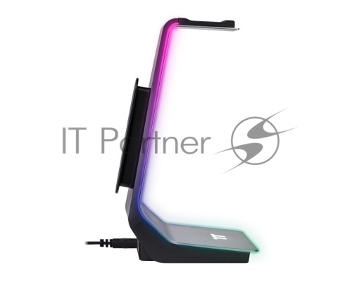 Подставка для полноразмерных наушников или игровой гарнитуры Thermaltake Argent HS1 RGB/HS1 Headset Stand/Space Grey/Aluminum/RGB/USB 3.0 x 2/Audio 3.5 x 1/SW Control GEA-HS1-THSSIL-01 Подставка для полноразмерных наушников или игровой гарнитуры Thermaltake Argent HS1 RGB/HS1 Headset Stand/Space Grey/Aluminum/RGB/USB 3.0 x 2/Audio 3.5 x 1/SW Control GEA-HS1-THSSIL-01