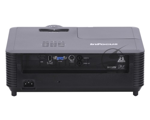 Проектор INFOCUS IN116AA (Full 3D) DLP, 3800 ANSI Lm, WXGA, (1.54-1.72:1), 30000:1, HDMI 1.4, 1хVGA, S-video, Audio in, Audio out, USB-A (power), 3W, лампа до 15000ч., 2.6 кг