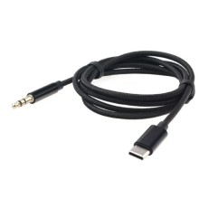 Cablexpert Кабель-переходник USB  Type-C/Jack3.5, Mobile, 1м, черный, коробка (CCAB-CM35M-1M-B)