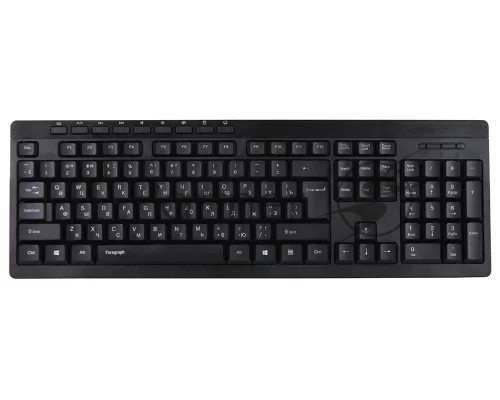 Клавиатура офисная Qumo Paragraph K63, проводная,104 + 9