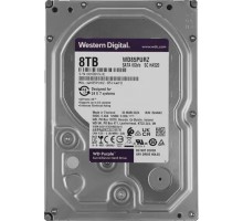 8TB WD Purple (WD85PURZ) {Serial ATA III, 5640- rpm, 256Mb, 3.5