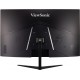 Монитор жидкокристаллический ViewSonic LCD 32'' [16:9] 1920х1080(FHD) VA, Curved, nonGLARE, 300cd/m2, H178°/V178°, 4000:1, 80M:1, 16,7 миллионов цветов, 1ms, VGA, 2xHDMI, DP, Tilt, Speakers, 3Y, Black