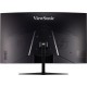 Монитор жидкокристаллический ViewSonic LCD 32'' [16:9] 1920х1080(FHD) VA, Curved, nonGLARE, 300cd/m2, H178°/V178°, 4000:1, 80M:1, 16,7 миллионов цветов, 1ms, VGA, 2xHDMI, DP, Tilt, Speakers, 3Y, Black