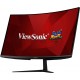Монитор жидкокристаллический ViewSonic LCD 32'' [16:9] 1920х1080(FHD) VA, Curved, nonGLARE, 300cd/m2, H178°/V178°, 4000:1, 80M:1, 16,7 миллионов цветов, 1ms, VGA, 2xHDMI, DP, Tilt, Speakers, 3Y, Black
