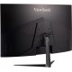 Монитор жидкокристаллический ViewSonic LCD 32'' [16:9] 1920х1080(FHD) VA, Curved, nonGLARE, 300cd/m2, H178°/V178°, 4000:1, 80M:1, 16,7 миллионов цветов, 1ms, VGA, 2xHDMI, DP, Tilt, Speakers, 3Y, Black