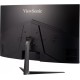 Монитор жидкокристаллический ViewSonic LCD 32'' [16:9] 1920х1080(FHD) VA, Curved, nonGLARE, 300cd/m2, H178°/V178°, 4000:1, 80M:1, 16,7 миллионов цветов, 1ms, VGA, 2xHDMI, DP, Tilt, Speakers, 3Y, Black