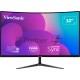 Монитор жидкокристаллический ViewSonic LCD 32'' [16:9] 1920х1080(FHD) VA, Curved, nonGLARE, 300cd/m2, H178°/V178°, 4000:1, 80M:1, 16,7 миллионов цветов, 1ms, VGA, 2xHDMI, DP, Tilt, Speakers, 3Y, Black