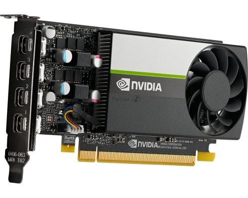Видеокарта NVIDIA Quadro T1000, 4GB, 4mDP (Z2 G5 SFF/Tower, Z2 G8 SFF/Tower, Z4, Z6, Z8) Видеокарта NVIDIA Quadro T1000, 4GB, 4mDP (Z2 G5 SFF/Tower, Z2 G8 SFF/Tower, Z4, Z6, Z8)