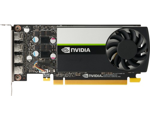 Видеокарта NVIDIA Quadro T1000, 4GB, 4mDP (Z2 G5 SFF/Tower, Z2 G8 SFF/Tower, Z4, Z6, Z8) Видеокарта NVIDIA Quadro T1000, 4GB, 4mDP (Z2 G5 SFF/Tower, Z2 G8 SFF/Tower, Z4, Z6, Z8)