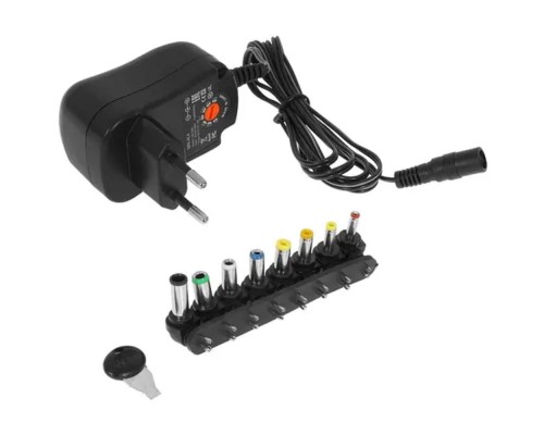 [Аксессуар к ноутбуку] Gembird Блок питания универсальный 3В-12В, 12Вт, 8 штекеров (NPA-AC4)