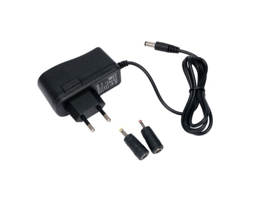 [Аксессуар к ноутбуку] Gembird Блок питания узкий 5В/2А, 10Вт, 3 штекера 5,5х2,1+4x1,7+3,5x1,35мм (NPA-AC12)