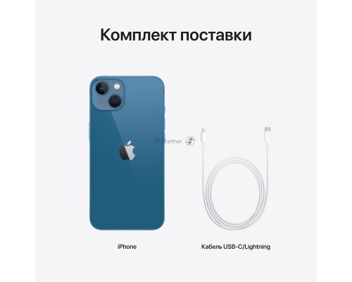 Смартфон Apple iPhone 13, 4/128Gb, синий