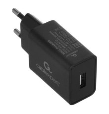 Cablexpert Зарядное устройство 5Вт, 1А, 1xUSB, черный, пакет (MP3A-PC-21)