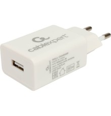 Cablexpert Зарядное устройство 10.5Вт, 2.1А, 1xUSB, белый, пакет (MP3A-PC-38)
