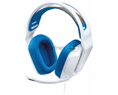 Гарнитура Logitech Headset G335 Wired  White Gaming  -3.5 мм