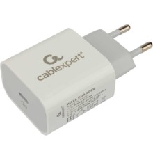 Cablexpert Зарядное устройство 20Вт, 3А, QC3.0/PD, 1xType-C, белый, пакет (MP3A-PC-44)
