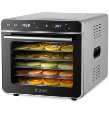 Сушка для фруктов и овощей Kitfort КТ-1948 6под. 700Вт нержавеющая сталь